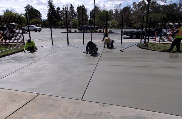 Concrete contractor services by NPG Asphalt