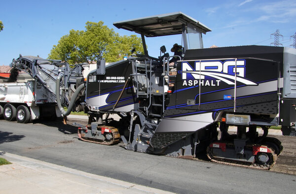 Asphalt grinding and pulverizing by NPG Asphalt
